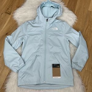 The North Face Q Warm Storm Youth Jacket Starlight Blue Size M 10/12, L 14/16